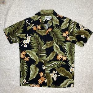 Vintage Bishop St. Apparel Hawaiian Shirt: Size Small